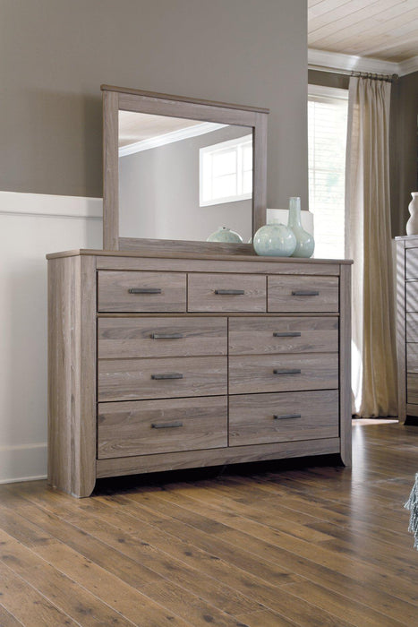Zelen Dresser and Mirror - Zara Furniture (Kissimmee,FL)