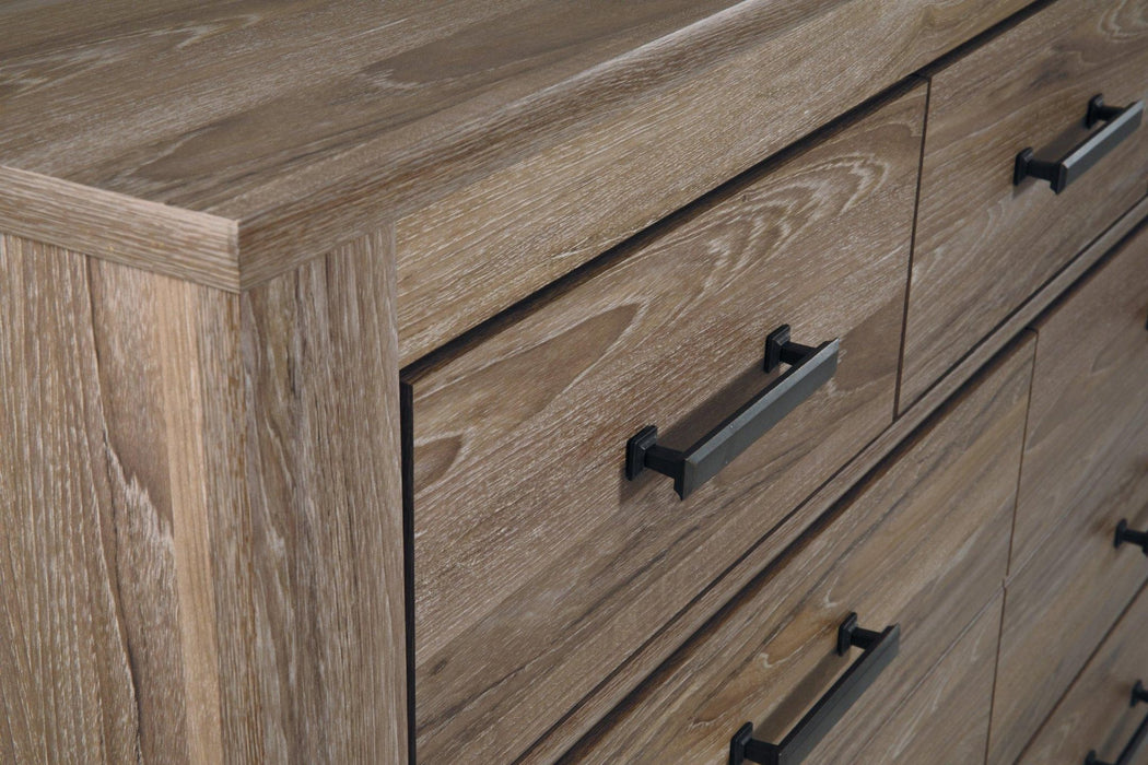 Zelen Dresser and Mirror - Zara Furniture (Kissimmee,FL)