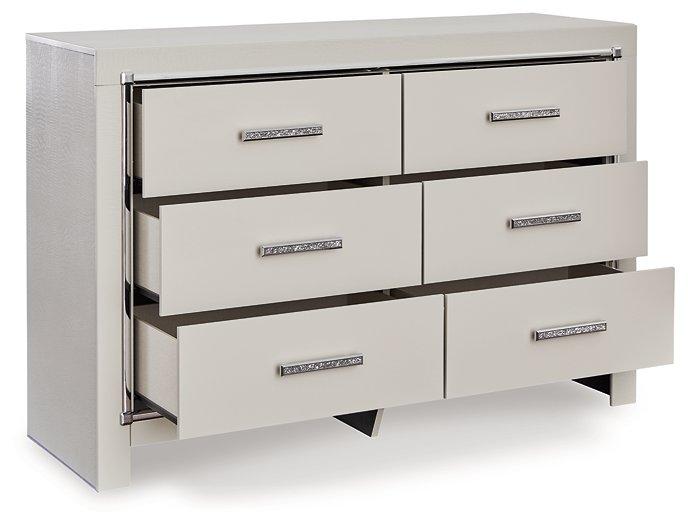 Zyniden Dresser and Mirror - Zara Furniture (Kissimmee,FL)