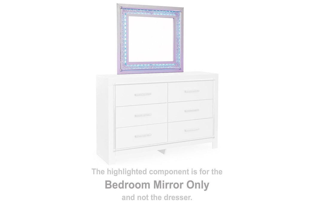 Zyniden Dresser and Mirror - Zara Furniture (Kissimmee,FL)