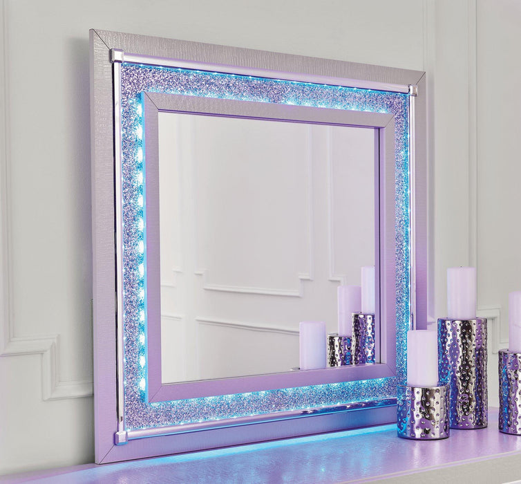 Zyniden Dresser and Mirror - Zara Furniture (Kissimmee,FL)