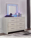 Zyniden Dresser and Mirror - Zara Furniture (Kissimmee,FL)